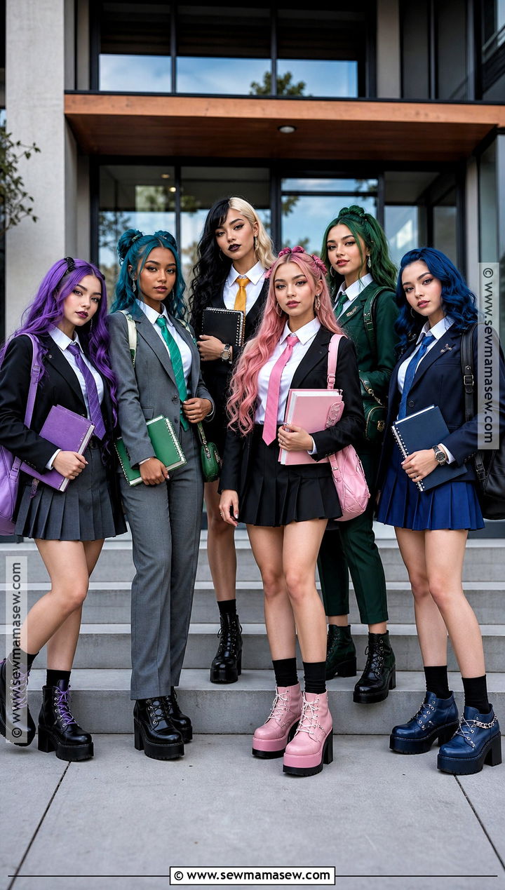 First Day Of School Monster High Costume - 35 Monster High Group Costume Ideas