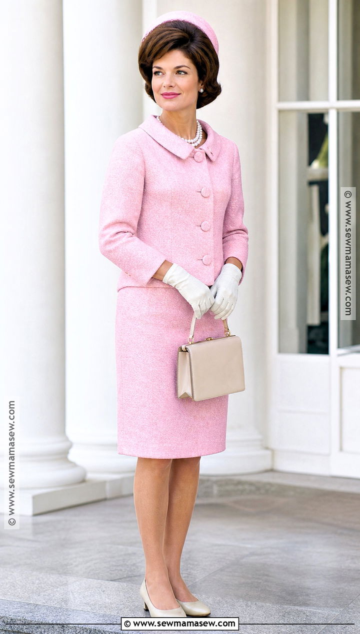 First Lady Costume With Pillbox Hat - 30 60s halloween costume ideas