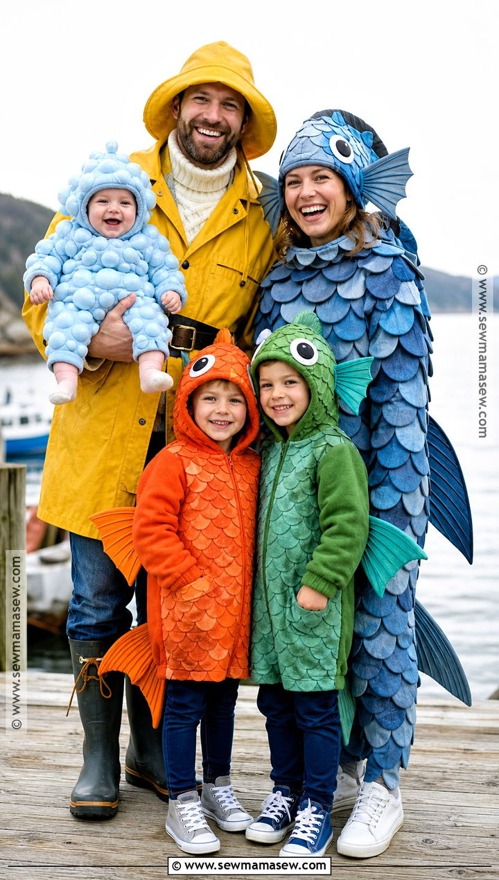 Fisherman Family Costume - 35 Fisherman Costume Ideas