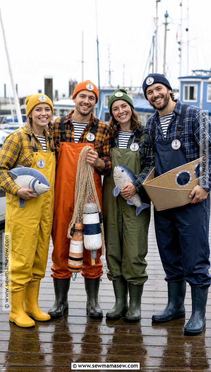 Fisherman Group Costume - 35 Fisherman Costume Ideas