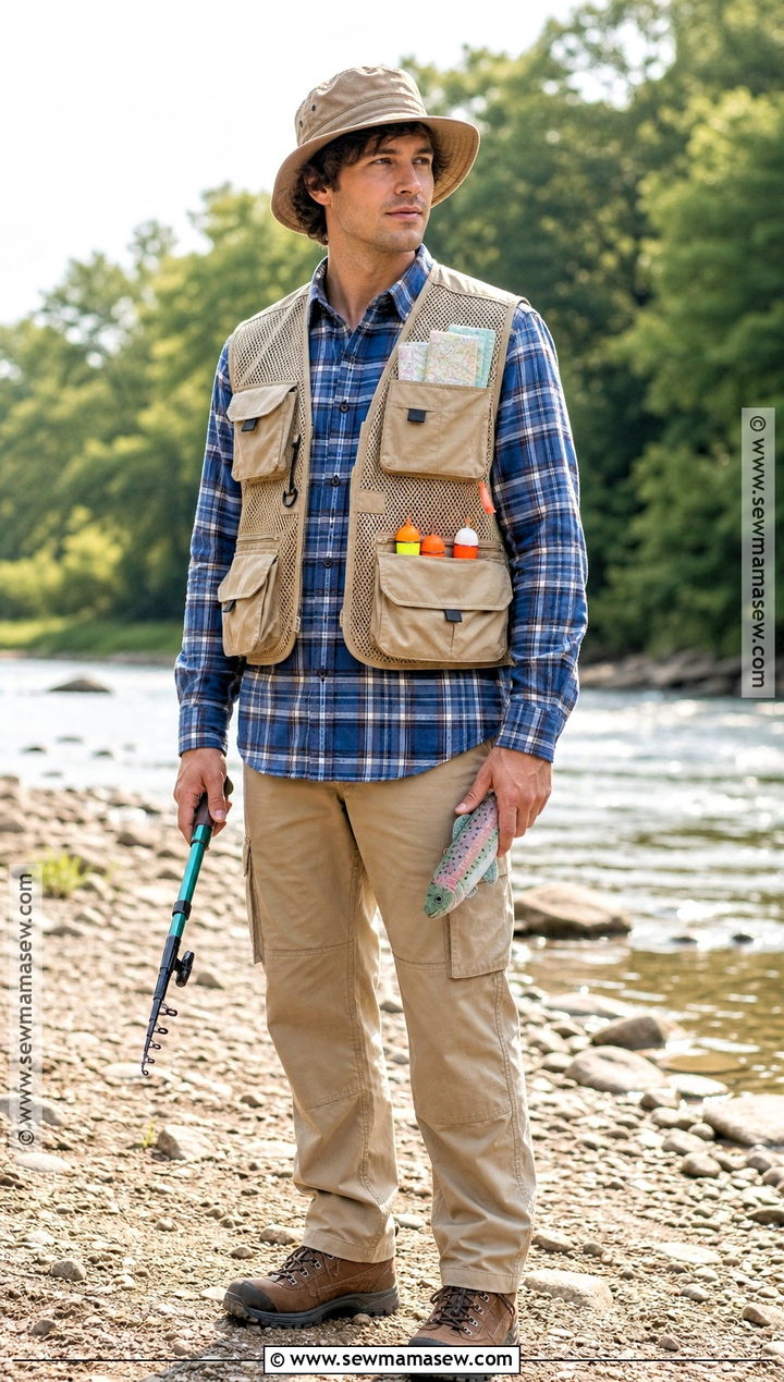 Fishing Vest Fisherman Costume - 35 Fisherman Costume Ideas
