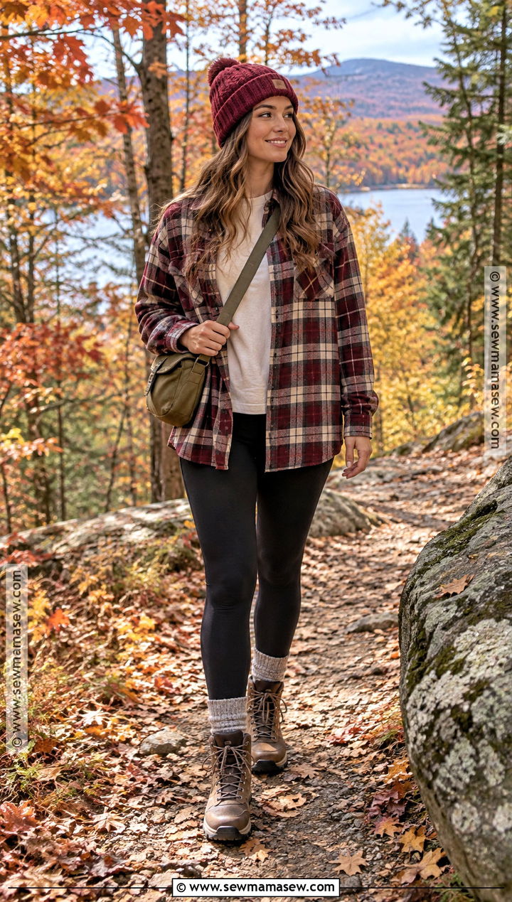 Flannel Shirt New England Fall Outfit - 15 new england fall outfits 2026