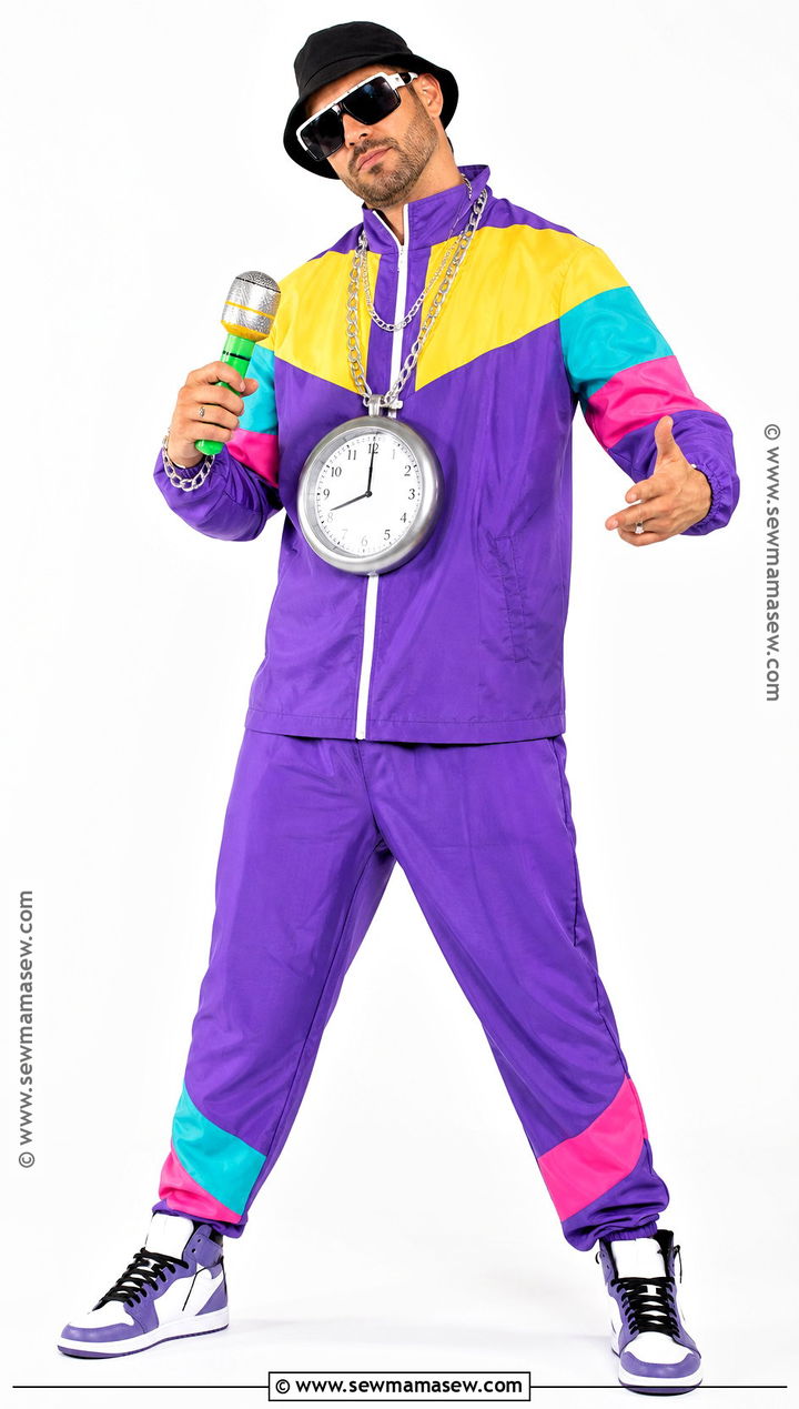 Flavor Flav Clock Necklace Costume - 35 rapper halloween costume ideas