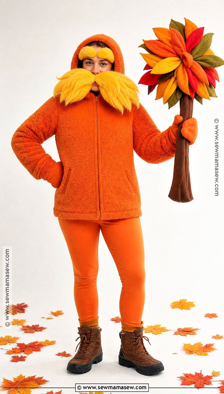 Fleece Lorax Costume - 50 lorax costume ideas