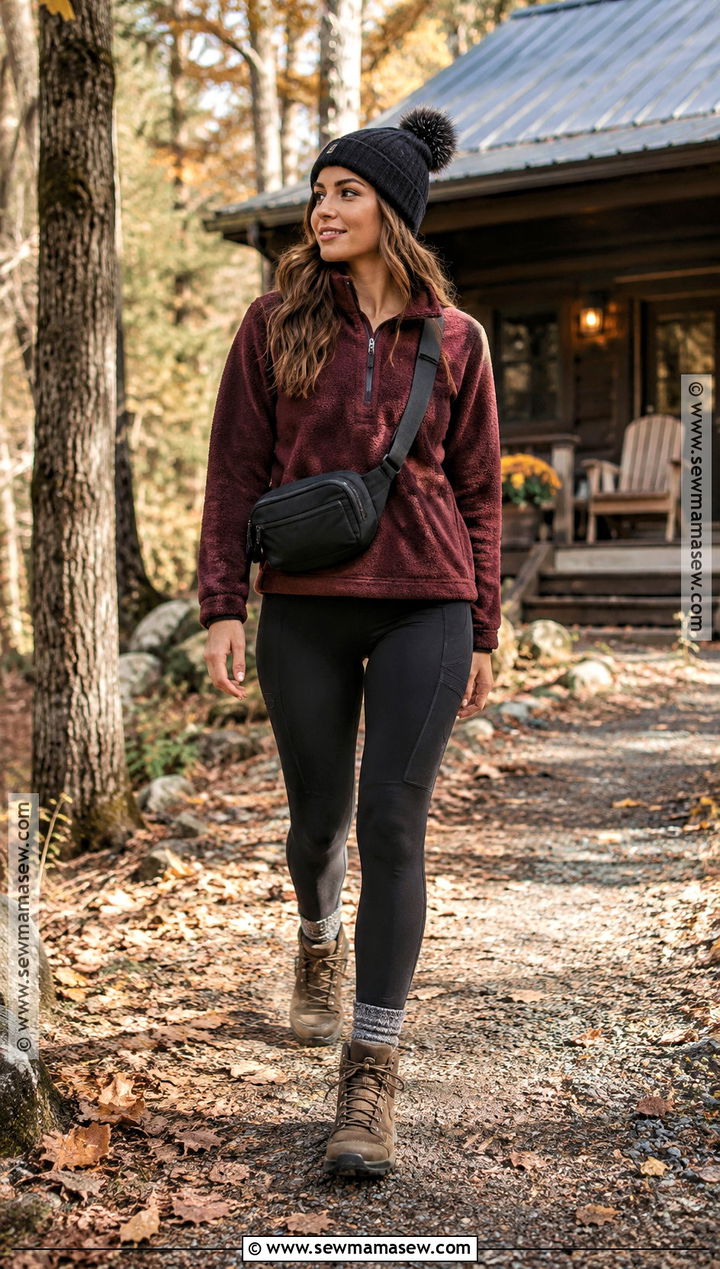 Fleece Pullover Cabin Outfit - 25 cabin outfit fall ideas