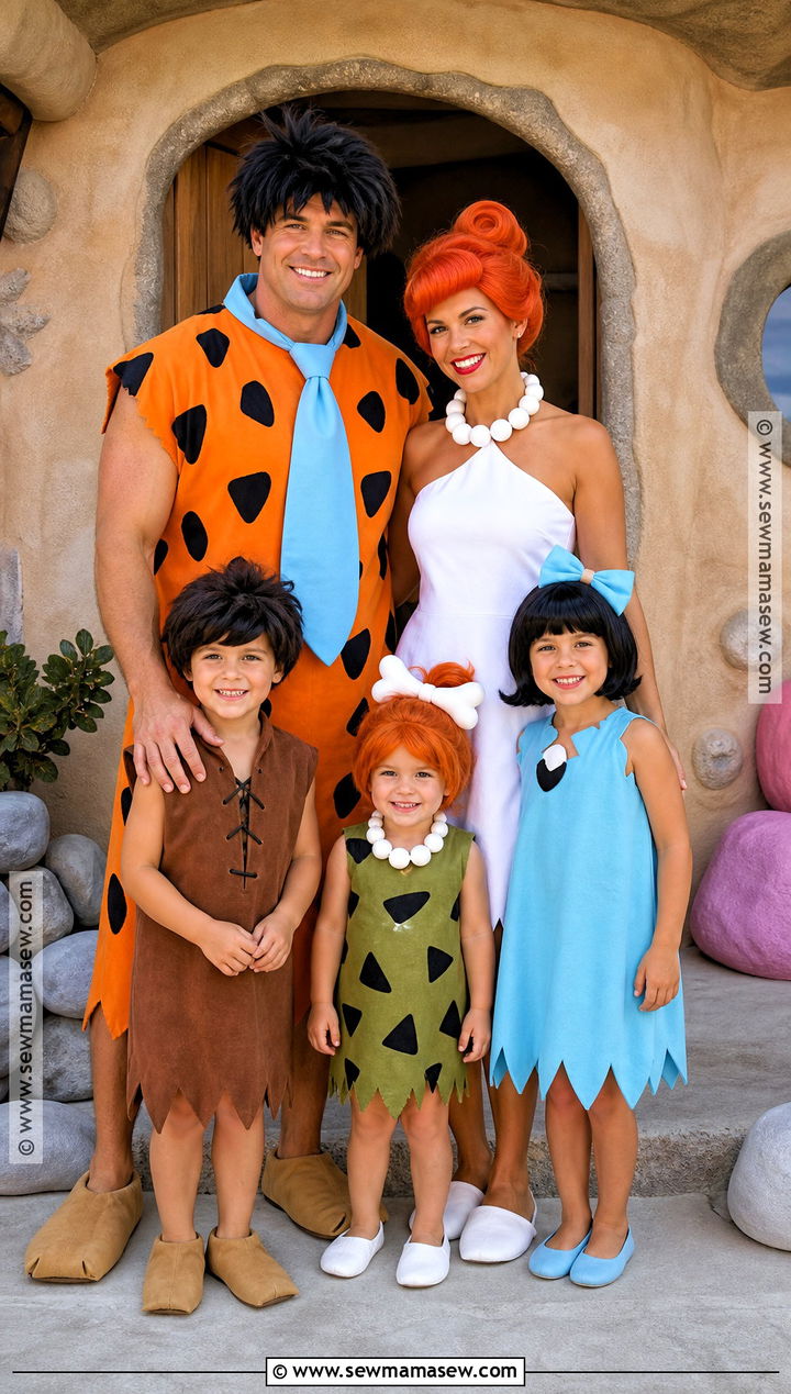 Flintstones Group Costume - 30 iconic group costumes