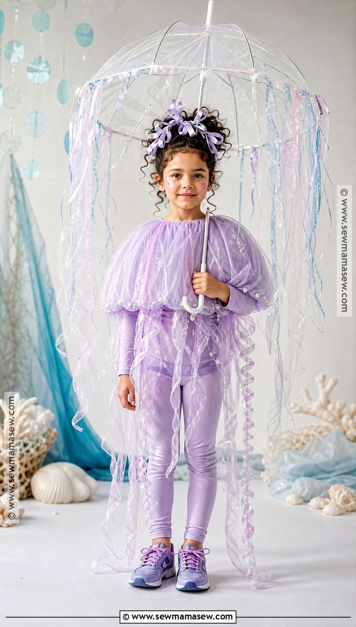 Floating Jellyfish Costume - 30 easy halloween costumes for kids
