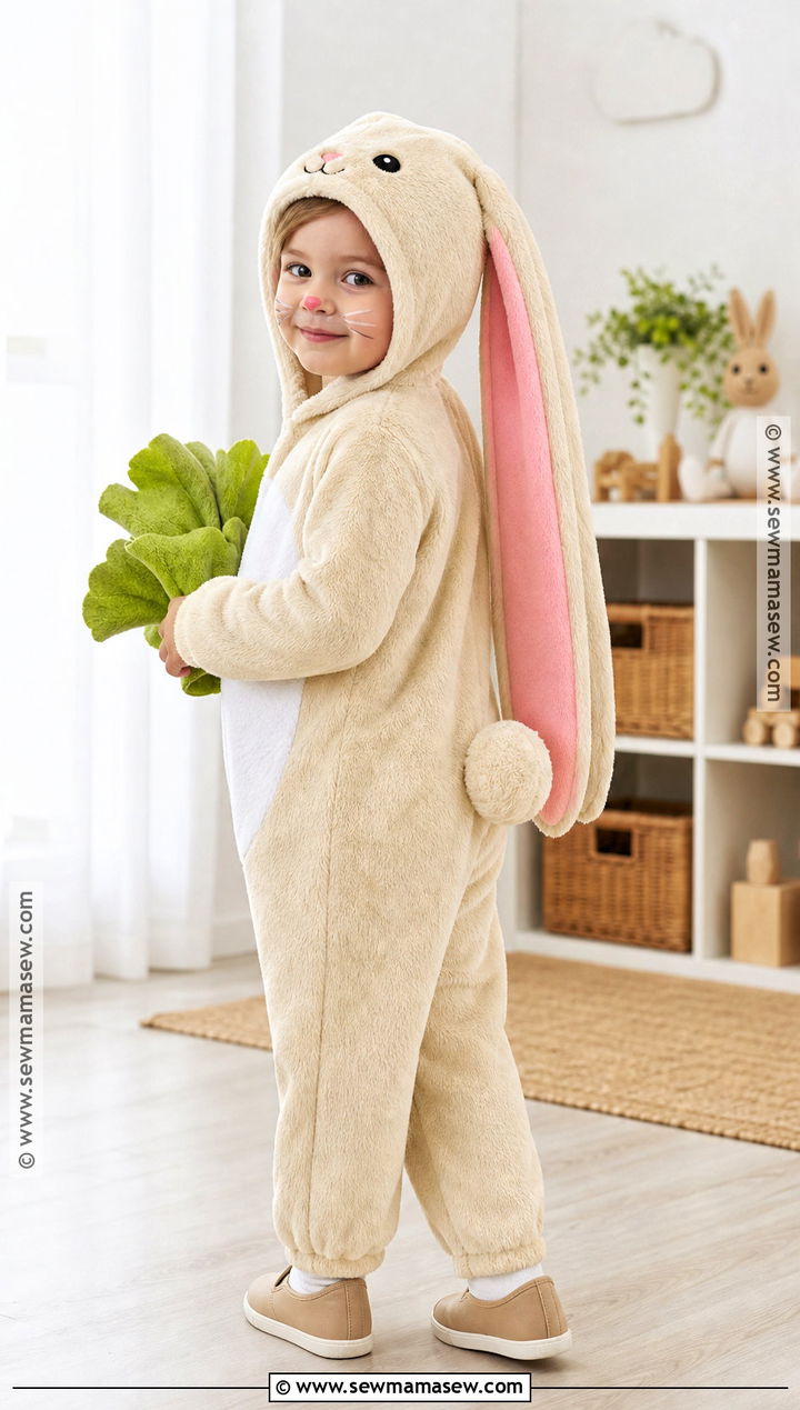 Floppy Ear Bunny Costume - 30 bunny costume ideas for kids