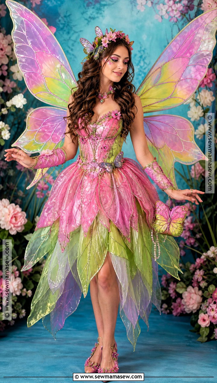Flora Butterflix Costume With Butterfly Wings - 35 flora winx club costume ideas