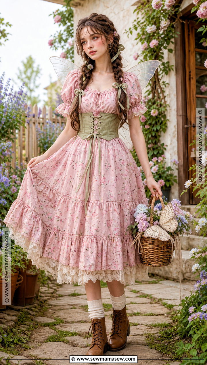 Flora Cottagecore Fairy Costume - 35 flora winx club costume ideas