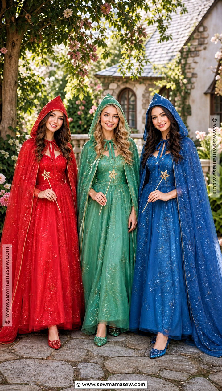 Flora Fauna And Merryweather Costume - 30 trio disney costumes