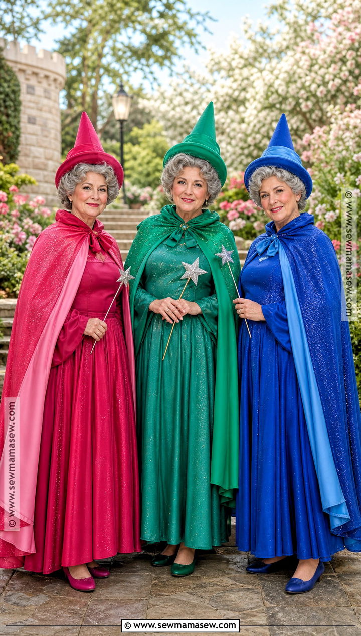 Flora Fauna And Merryweather Trio Costume - 30 trio halloween costumes cute