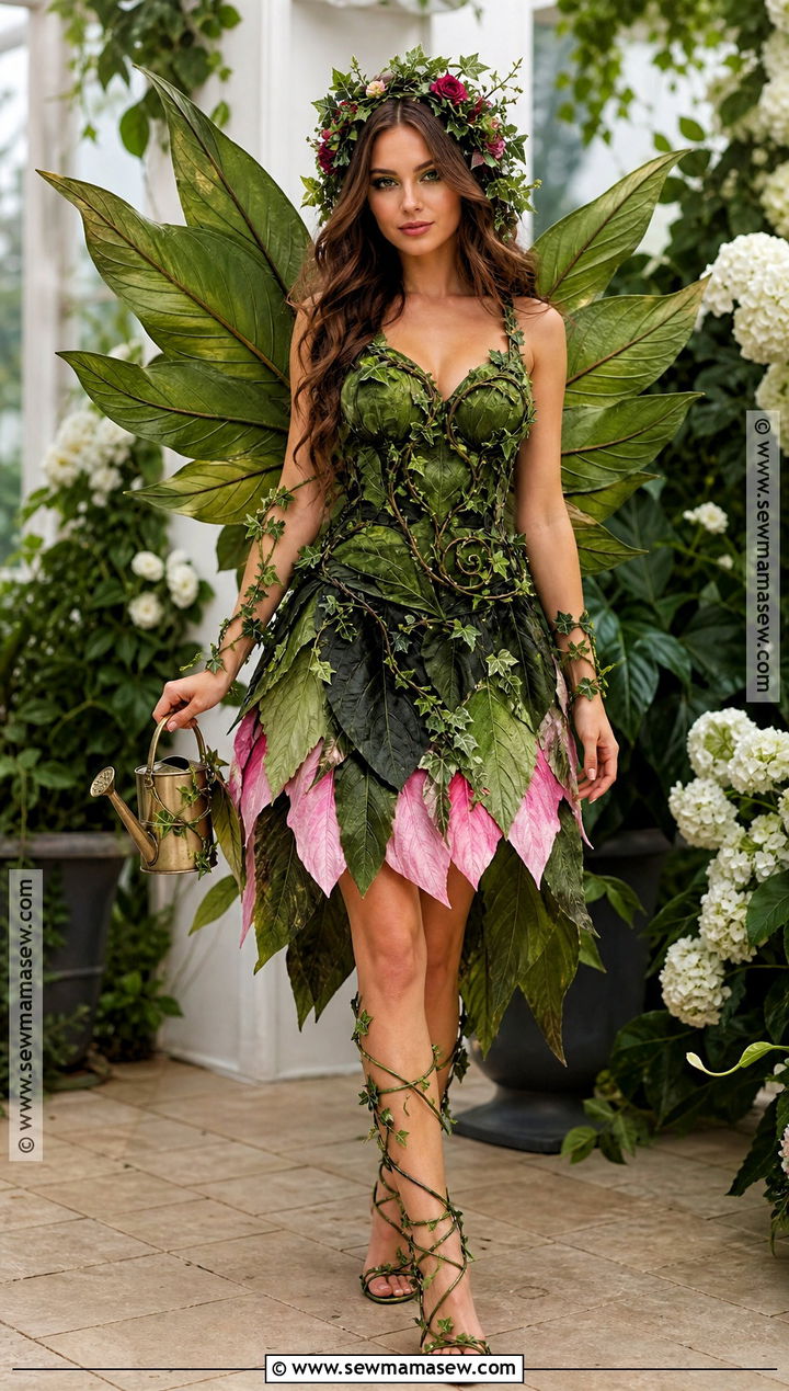 Flora Greenix Costume With Flower Petal Dress - 35 flora winx club costume ideas