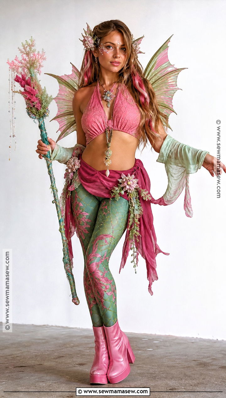 Flora Sirenix Costume - 40 winx club costumes