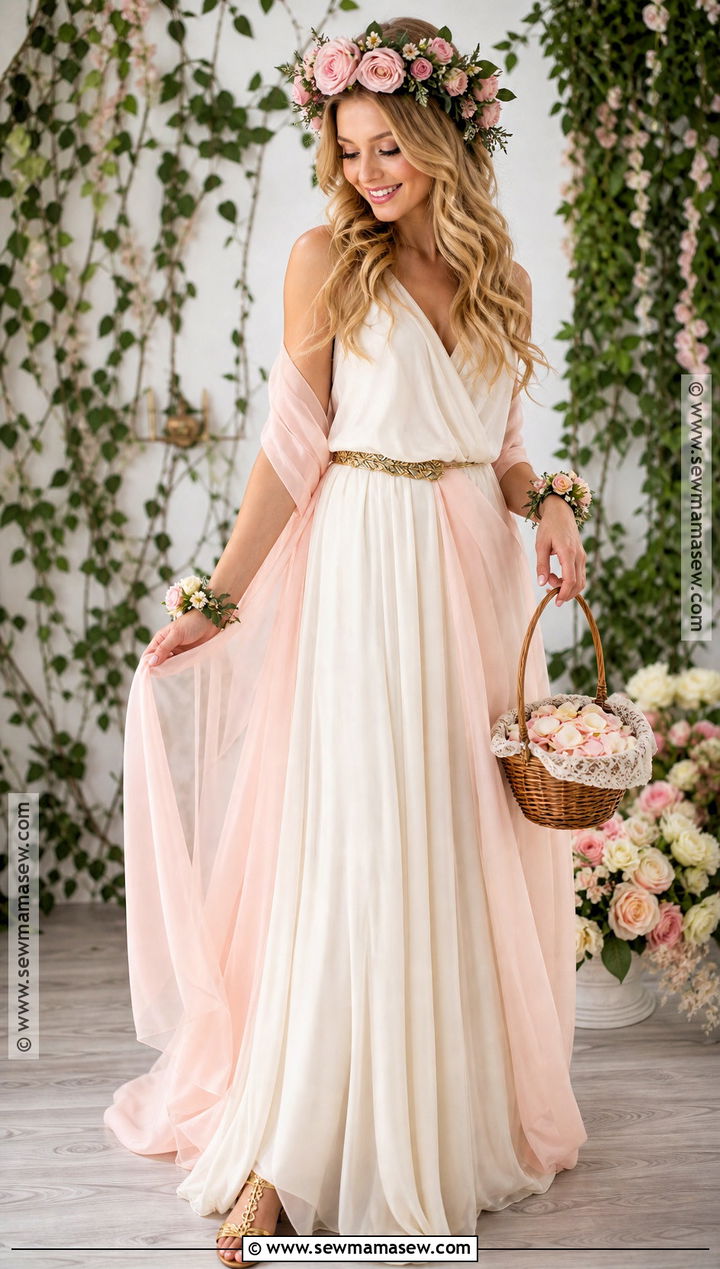 Floral Crown Aphrodite Halloween Costume - 30 aphrodite halloween costume ideas