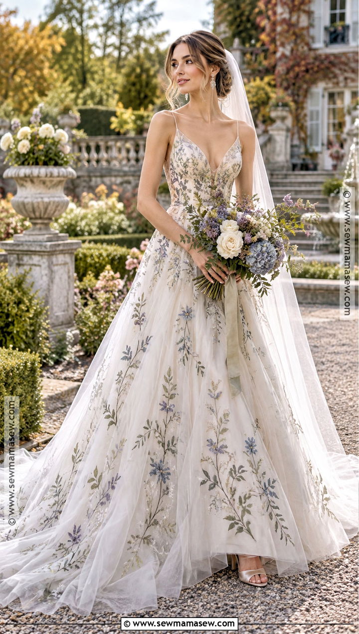 Floral Embroidered Bridal Gown - 15 Fall 2026 Bridal Gowns