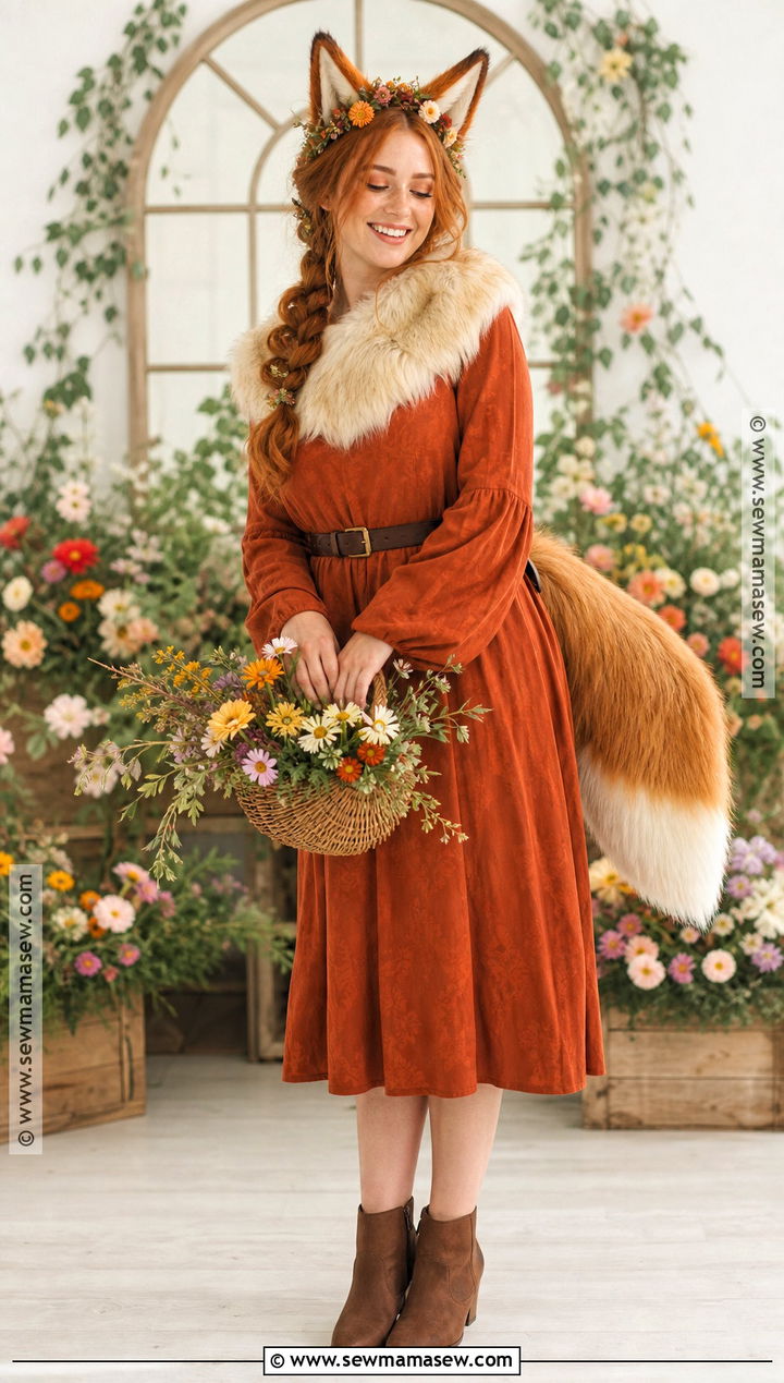 Floral Fox Costume - 30 Fox Costume Women's Ideas