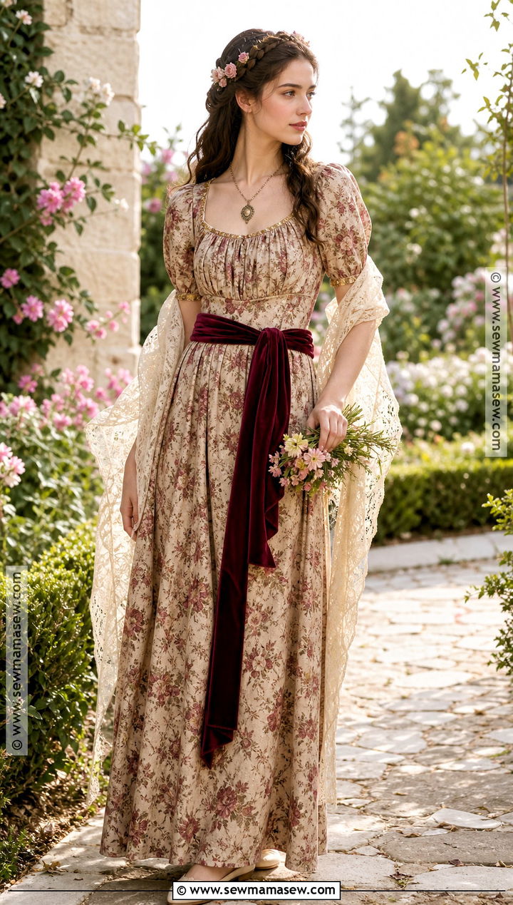 Floral Juliet Costume - 35 juliet costume ideas