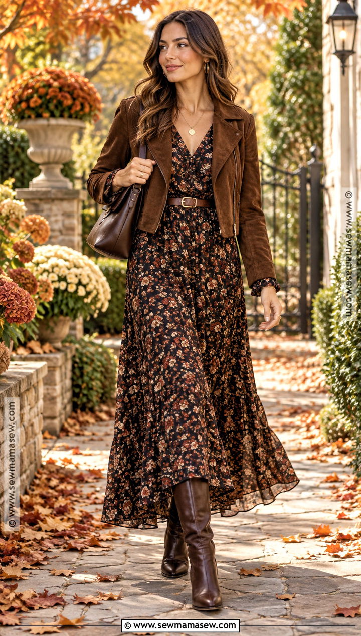 Floral Maxi Dress For Thanksgiving - 15 Dresses Thanksgiving