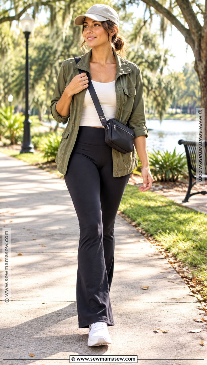 Florida Fall Utility Jacket And Leggings Outfit - 25 florida fall outfits