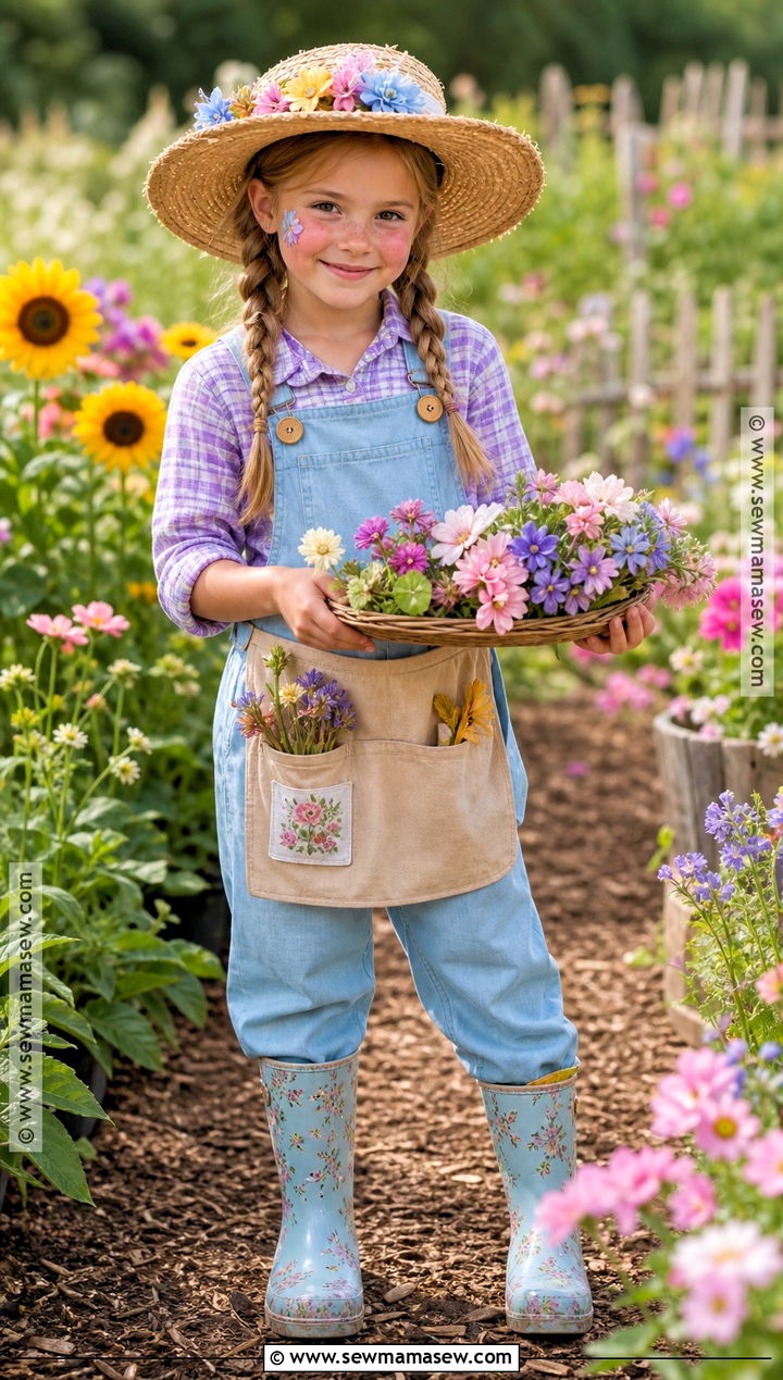 Flower Farm Farmer Costume - 30 farmer costume ideas for kids