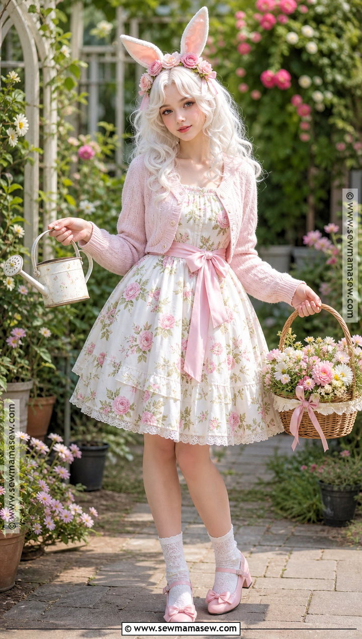 Flower Garden My Melody Cosplay - 35 my melody cosplay ideas