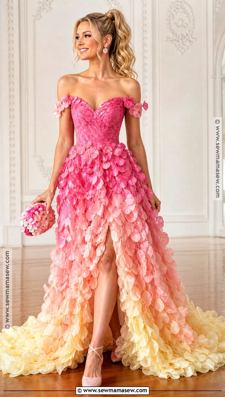 Flower Petal Galinda Costume - 35 galinda costume ideas