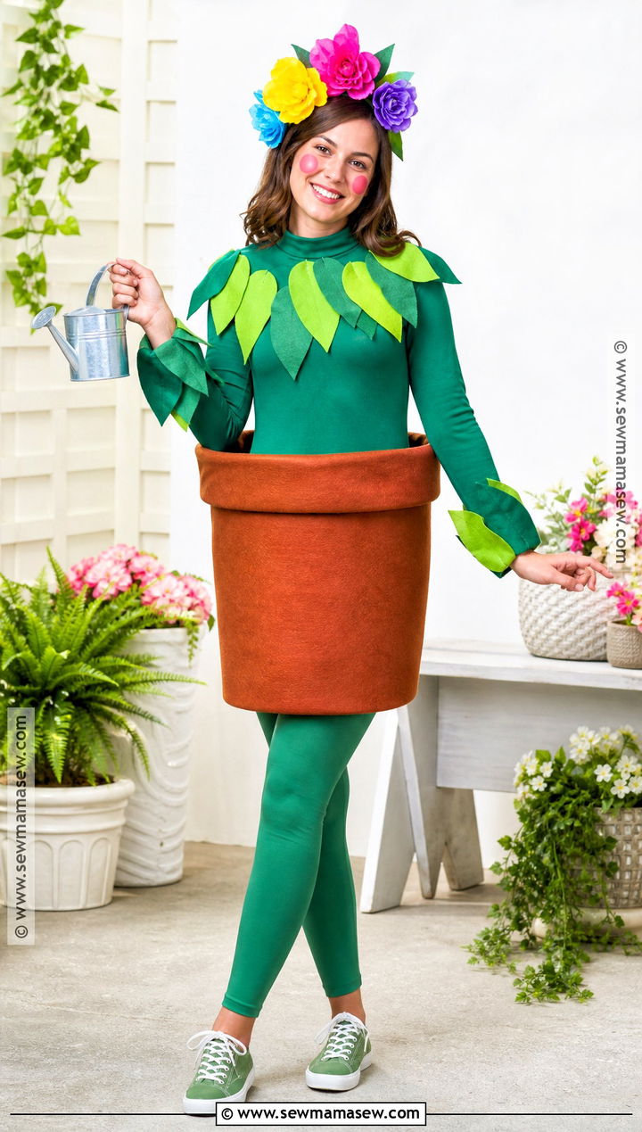 Flower Pot Munchkin Costume - 30 munchkin costume ideas