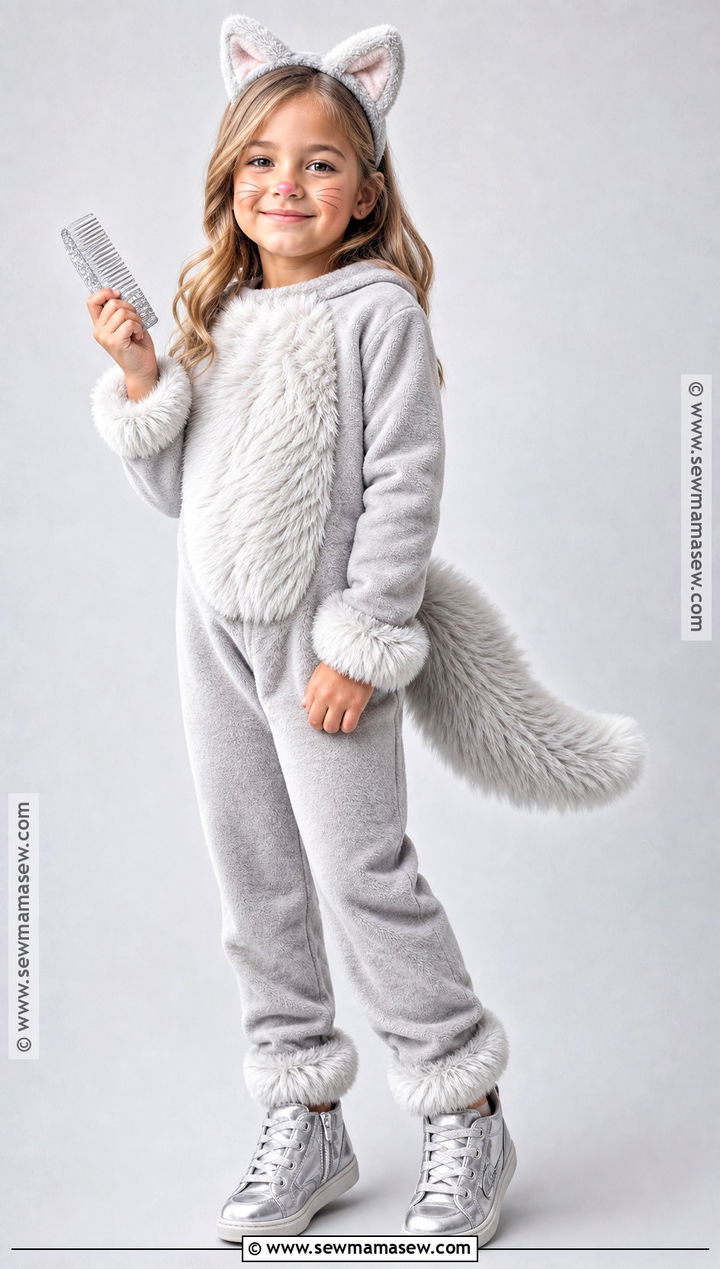 Fluffy Persian Cat Costume - 30 cat costume ideas for kids