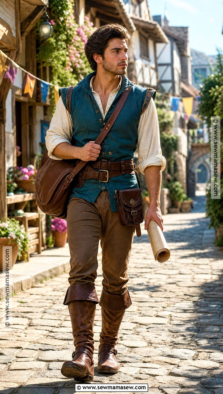 Flynn Rider Cosplay - 30 brown hair cosplay ideas