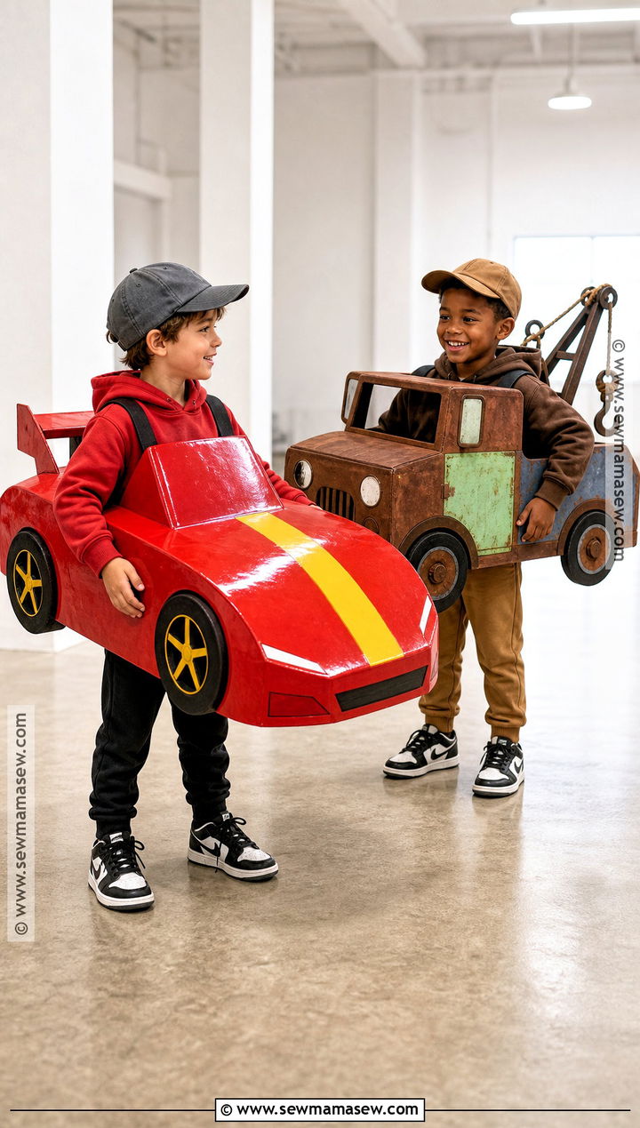 Foam Board Lightning McQueen And Mater Costume - 35 lightning mcqueen and mater costume ideas