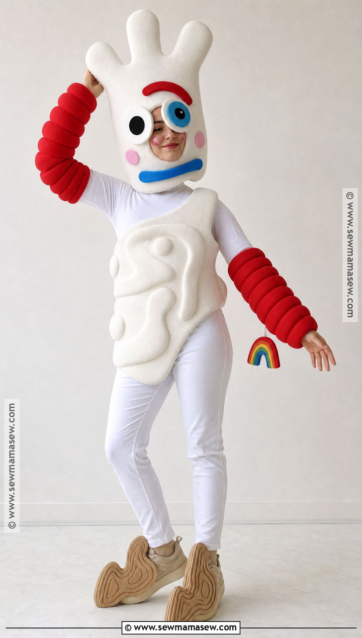 Foam Forky Costume - 30 forky toy story costume ideas