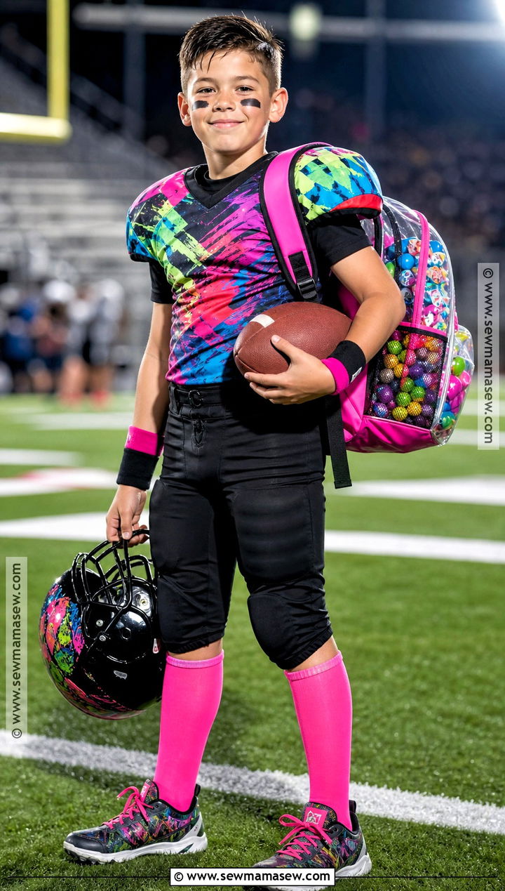 Football Player Costume - 45 boy halloween costumes