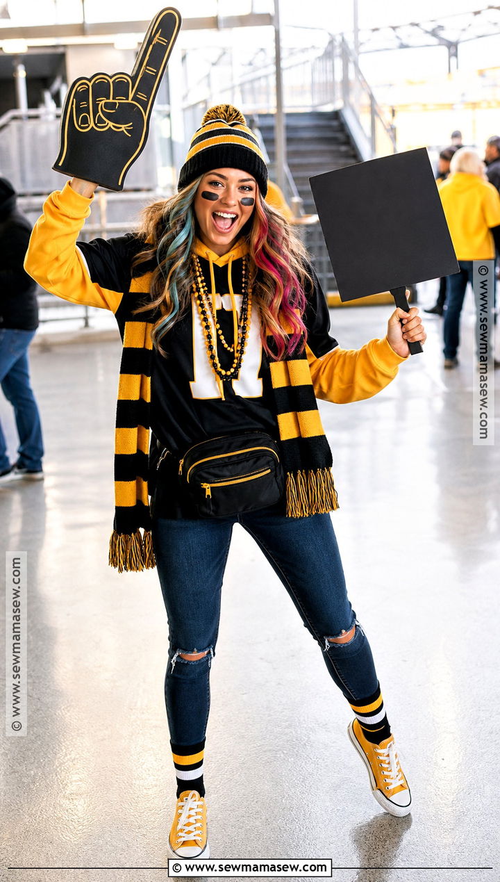 Football Superfan Costume - 35 football costume ideas