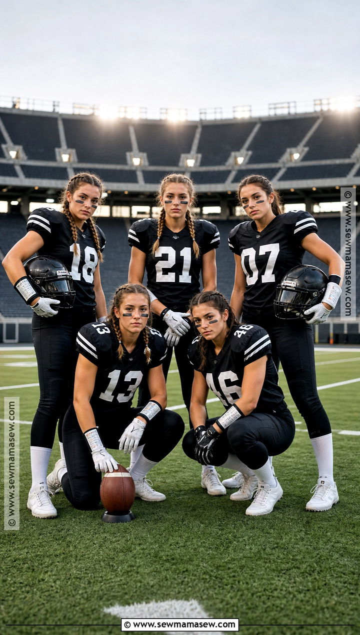 Football Team Group Costume - 35 football costume ideas