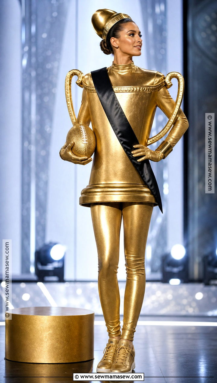 Football Trophy Costume - 35 football costume ideas