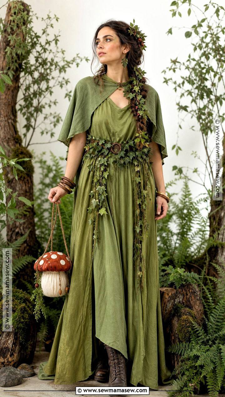 Forest Goddess Costume - 35 Goddess Halloween Costume Ideas