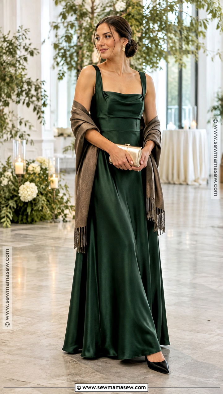 Forest Green Bridesmaid Dress - 15 Fall Shades Bridesmaid Dresses