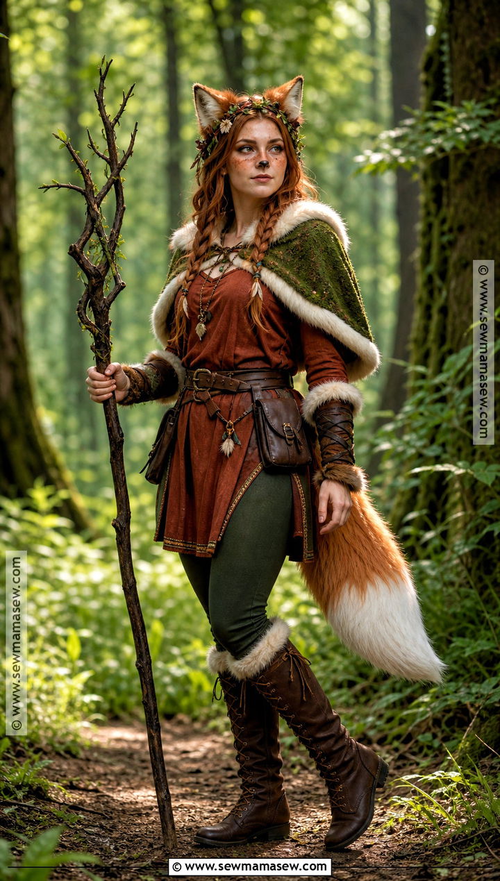 Forest Guardian Fox Costume - 40 foxy costume ideas