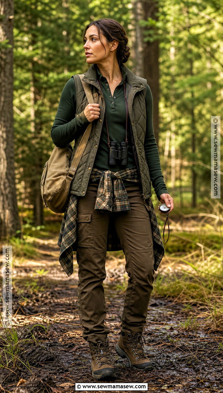 Forest Tracker Zombie Apocalypse Outfit - 35 zombie apocalypse outfits for women