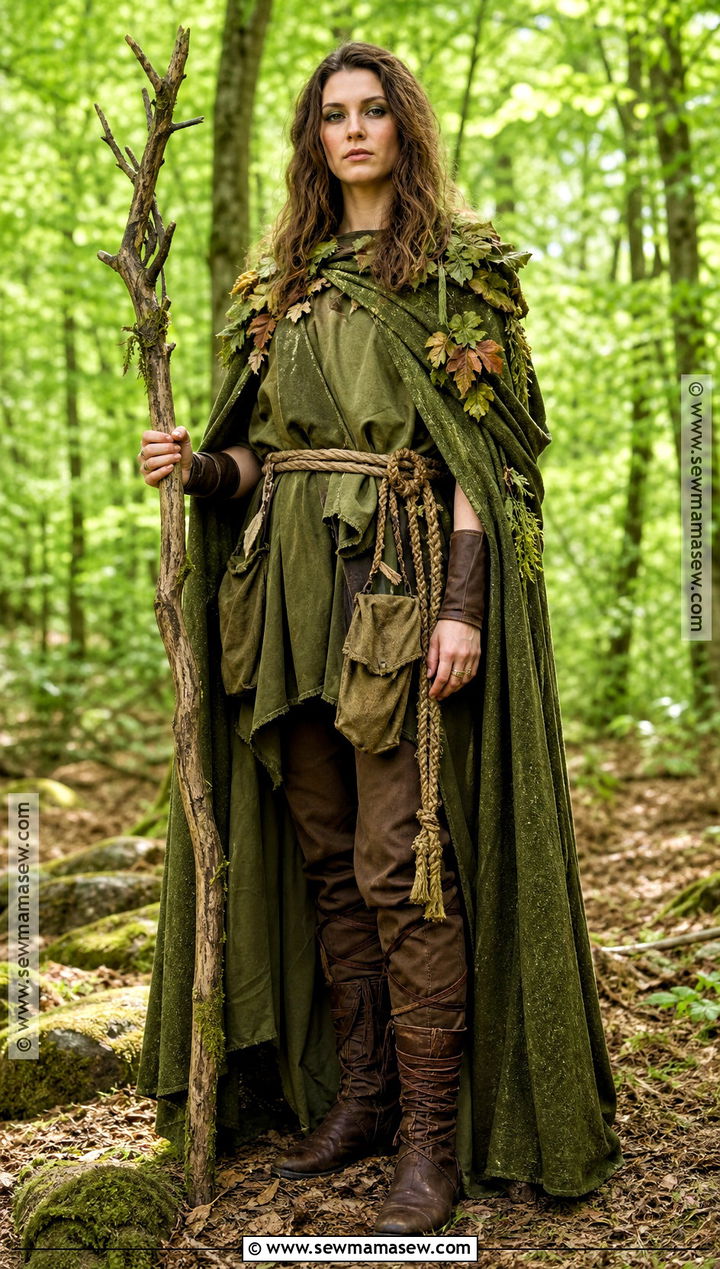 Forest Warlock Costume - 30 warlock costume ideas