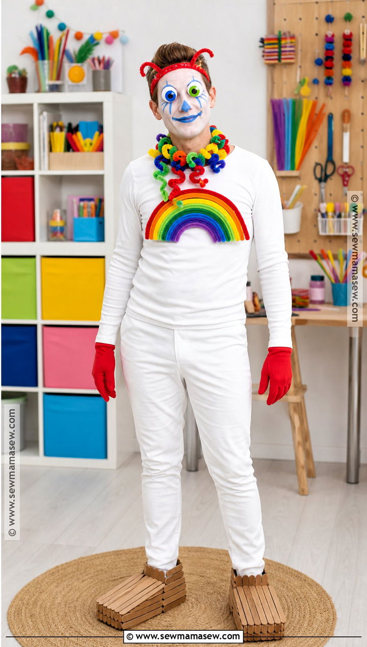 Forky Craft Toy Costume - 40 toy story halloween costumes