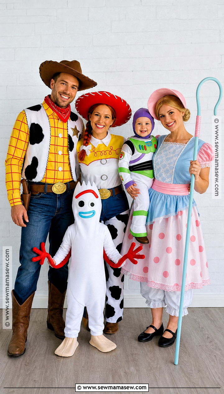 Forky Family Costume - 30 forky toy story costume ideas