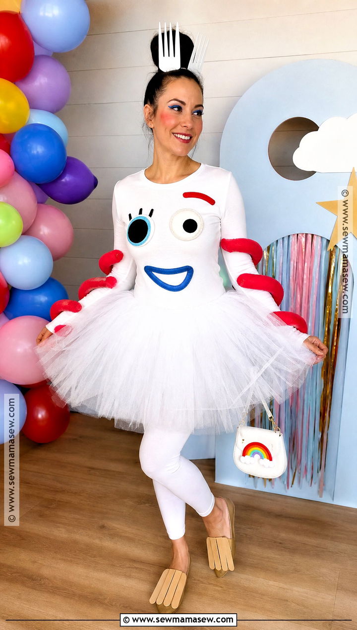 Forky Tutu Costume - 30 forky toy story costume ideas