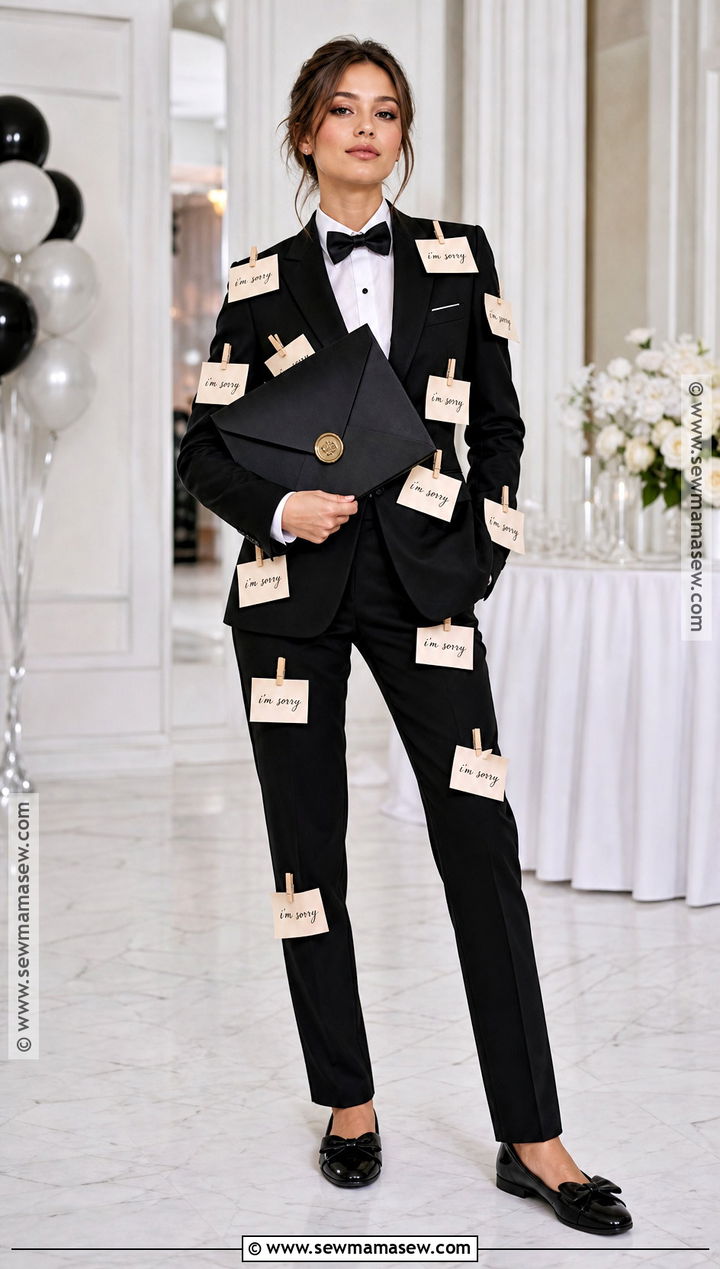 Formal Apology Costume - 35 funny halloween costume ideas