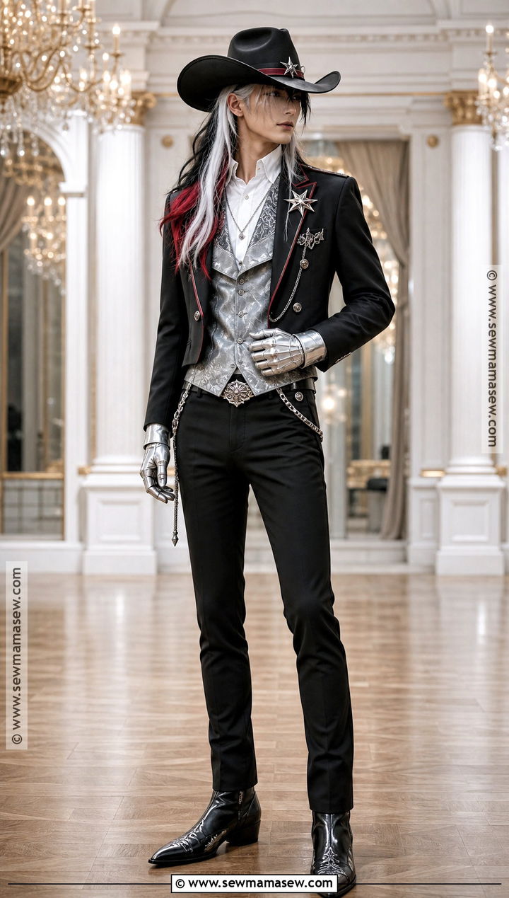 Formal Boothill Cosplay With Western Suit - 30 Boothill Cosplay Ideas