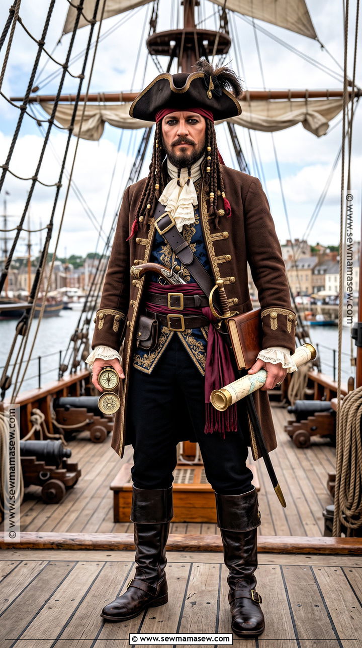 Formal Captain Jack Sparrow Costume - 30 Jack Sparrow Halloween Costume Ideas
