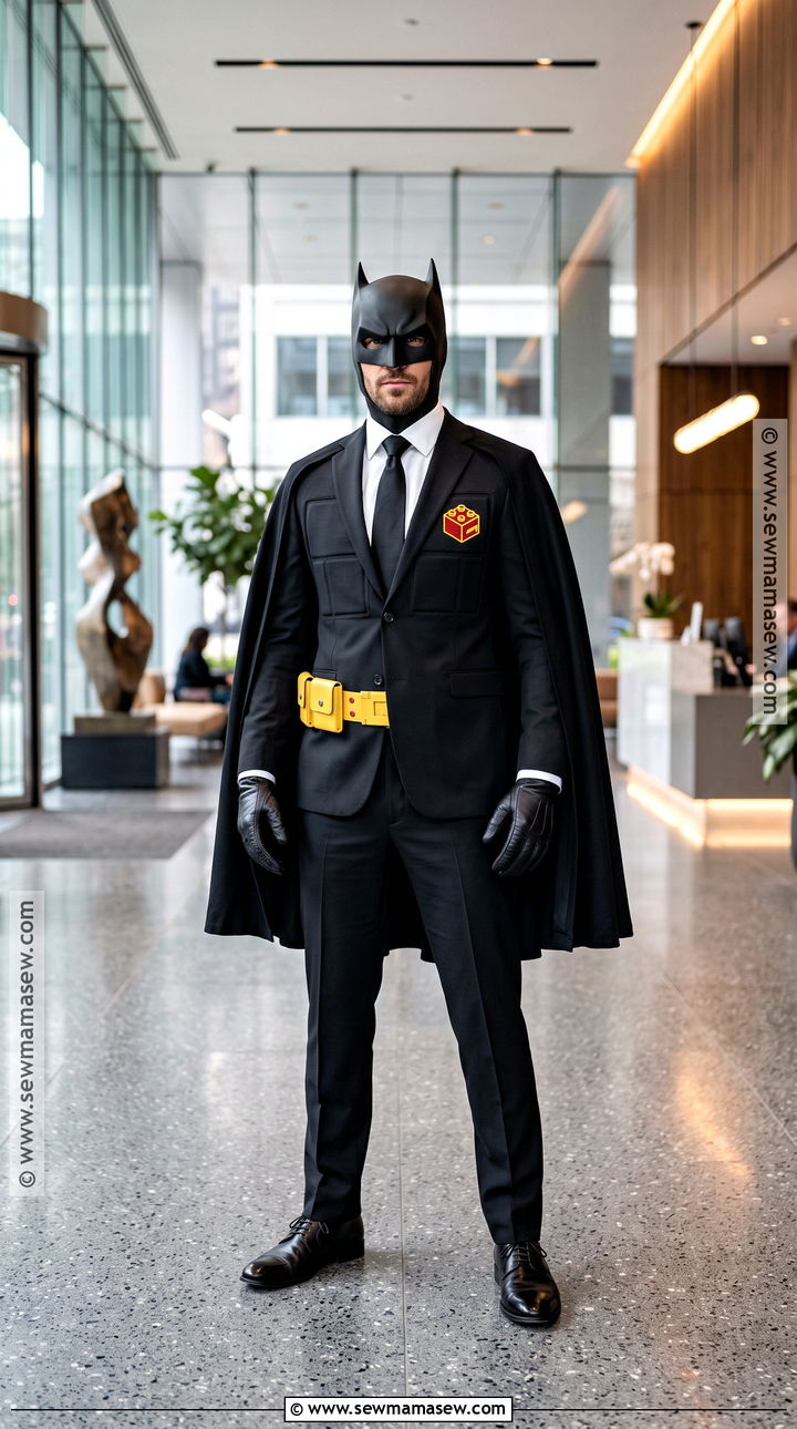 Formal LEGO Batman Costume - 30 lego batman costume ideas