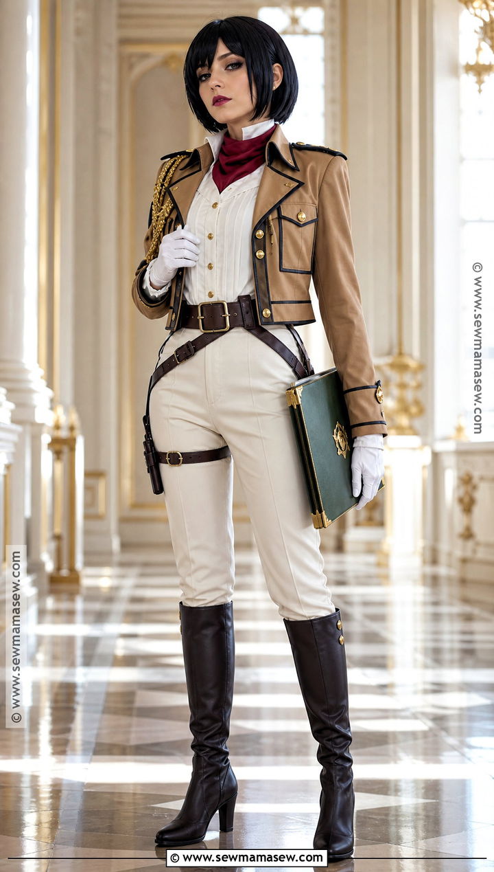 Formal Mikasa Military Costume - 30 mikasa costume ideas
