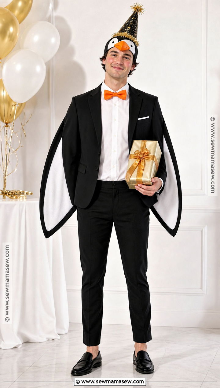 Formal Penguin Party Animal Costume - 45 party animal costume ideas